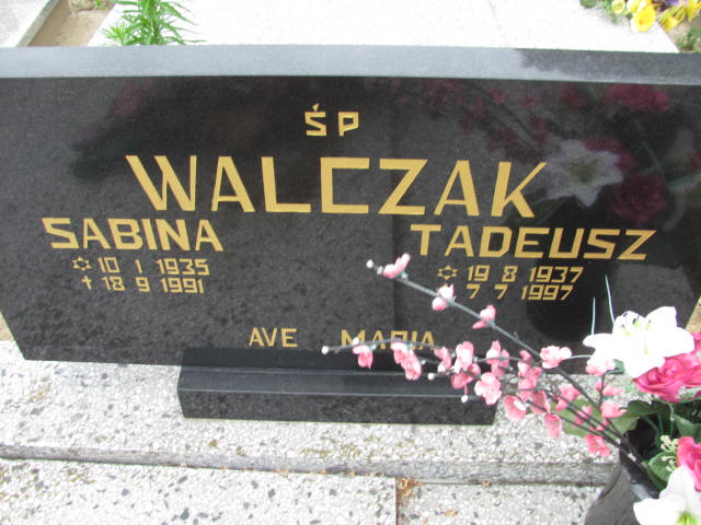 Sabina Walczak 1935 Dolsk - Grobonet - Wyszukiwarka osób pochowanych