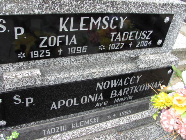 Tadeusz Klemski 1926 Dolsk - Grobonet - Wyszukiwarka osób pochowanych