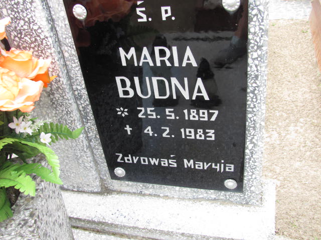 Maria Budna 1897 Dolsk - Grobonet - Wyszukiwarka osób pochowanych
