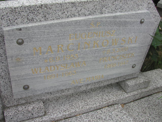 Władysław Marcinkowski 1926 Dolsk - Grobonet - Wyszukiwarka osób pochowanych