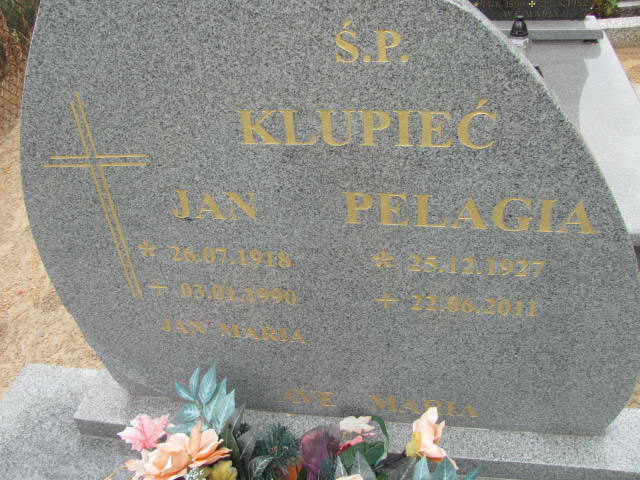 Pelagia Klupieć 1927 Dolsk - Grobonet - Wyszukiwarka osób pochowanych