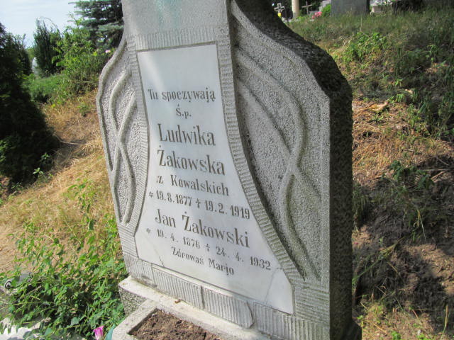 Jan Żakowski 1876 Dolsk - Grobonet - Wyszukiwarka osób pochowanych