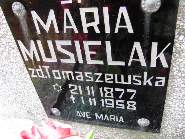 Maria Musielak 1877 Dolsk - Grobonet - Wyszukiwarka osób pochowanych