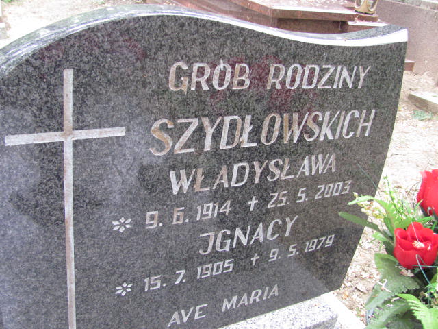 Władysława Szydłowska 1914 Dolsk - Grobonet - Wyszukiwarka osób pochowanych