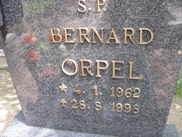 Bernard Orpel 1962 Dolsk - Grobonet - Wyszukiwarka osób pochowanych