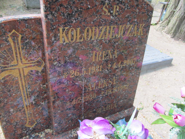 Irena Kołodziejczak 1931 Dolsk - Grobonet - Wyszukiwarka osób pochowanych