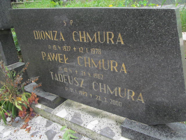Dioniza Chmura 1927 Dolsk - Grobonet - Wyszukiwarka osób pochowanych