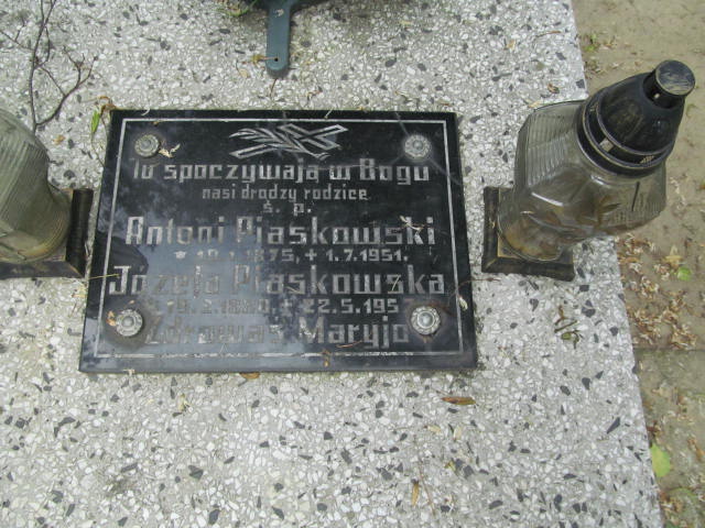 Antoni Piaskowski 1875 Dolsk - Grobonet - Wyszukiwarka osób pochowanych